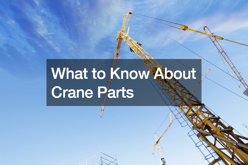 What to Know About Crane Parts